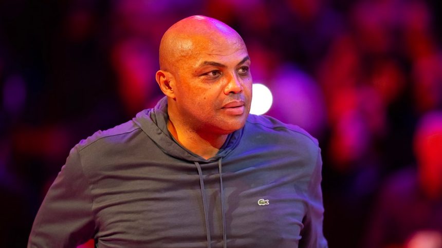 Charles Barkley on court