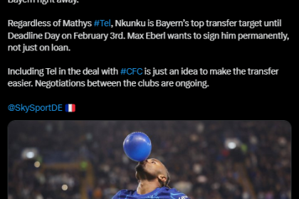 Christopher Nkunku transfer: Chelsea-Bayern consider swap deal involving Mathys Tel | The Express Tribune