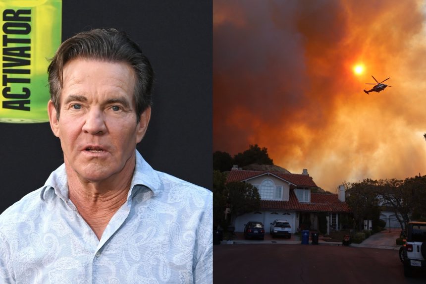 Dennis Quaid opens up about having friends who’ve lost their homes in the Los Angeles fire