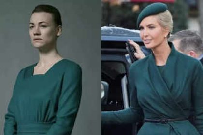 Did Ivanka Trump's Inauguration outfit echo 'The Handmaid’s Tale'?