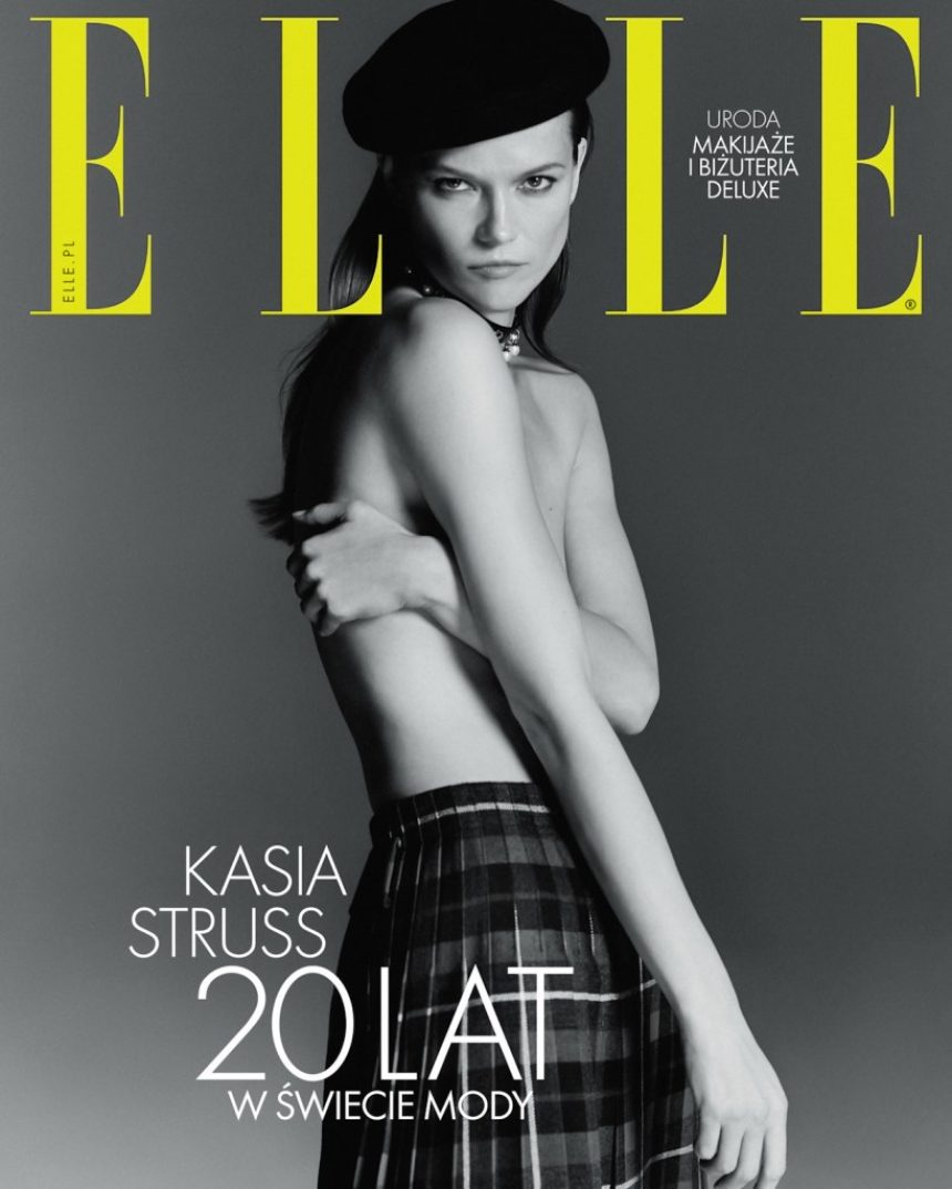 Elle Poland January 2025 : Kasia Struss & Anna Jagodzińska by Mateusz Stankiewicz