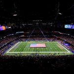 General view of Caesars Superdome