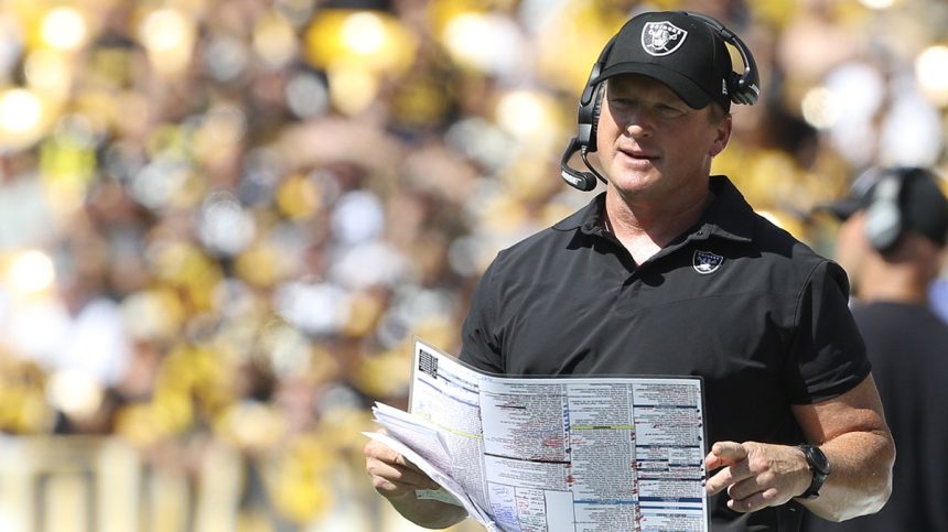 Jon Gruden vs Steelers