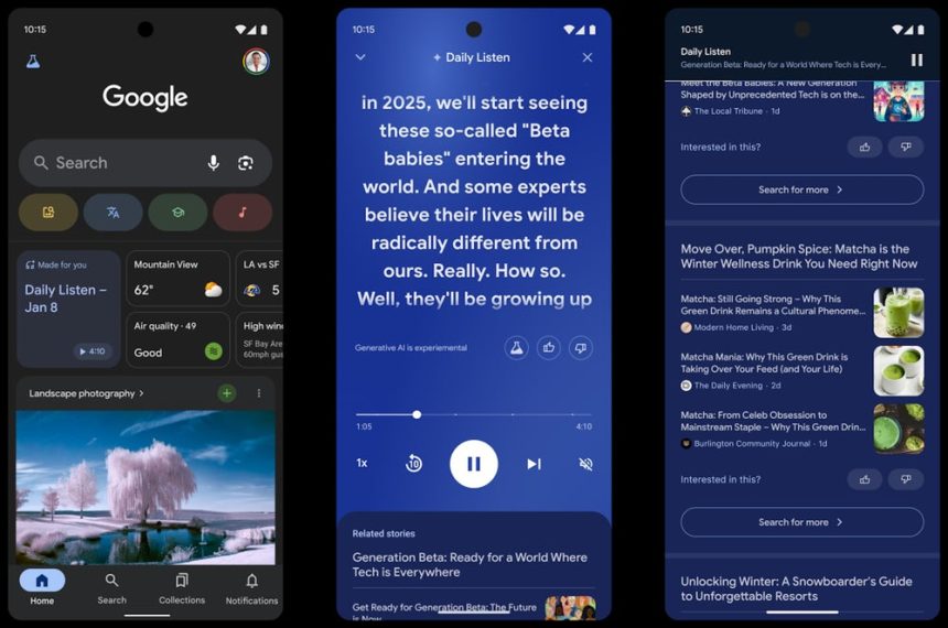 Google Daily Listen Generates a Personalized News Podcast | Entrepreneur