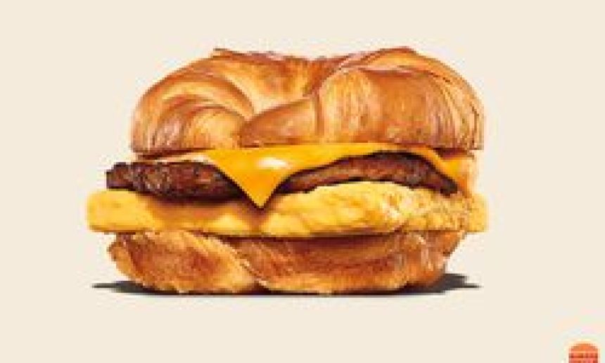 Burger King's Croissan'wich.