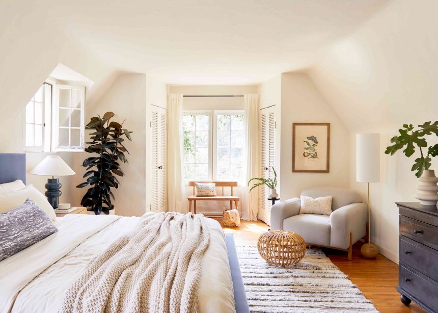 How to Decorate a Bedroom With Slanted Walls to Make the Coziest Space Ever