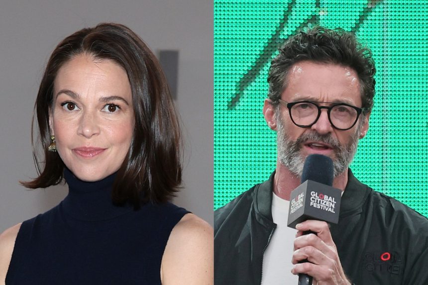 Hugh Jackman and Sutton Foster were spotted out on a date in Los Angeles