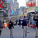 police on Bourbon Street