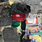 IDF troops located weapons, classified documents, and tactical communications equipment from the Kamal Adwan Hospital in Gaza, used by Hamas as a terror command center.