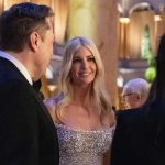 Ivanka Trump wore Oscar de la Renta to a candlelight dinner at the National Building Museum in Washington, D.C.