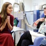 The Princess of Wales made a surprise return to the Royal Marsden Hospital