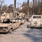 Aftermath of the Los Angeles wildfires