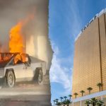 1 dead, 7 injured after Tesla Cybertruck catches fire outside Trump hotel in Las Vegas