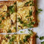 Image may contain Food Food Presentation Bread Frittata and Pizza