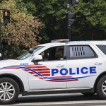 DC Police Department's SUV