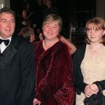 Pauline Quirke pictured with her husband Steve Sheen and daughter Emily