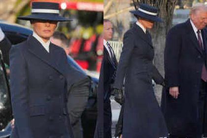 Melania Trump's stylish return to Washington D.C. as First Lady