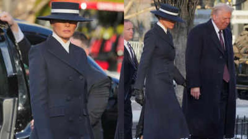 Melania Trump's stylish return to Washington D.C. as First Lady