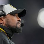 Mike Tomlin coaches