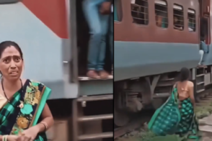 Mother went to buy milk and then the train left: Here's what the railway guard did; heartwarming video goes viral