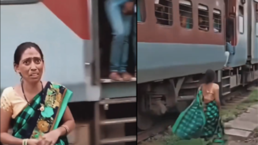 Mother went to buy milk and then the train left: Here's what the railway guard did; heartwarming video goes viral