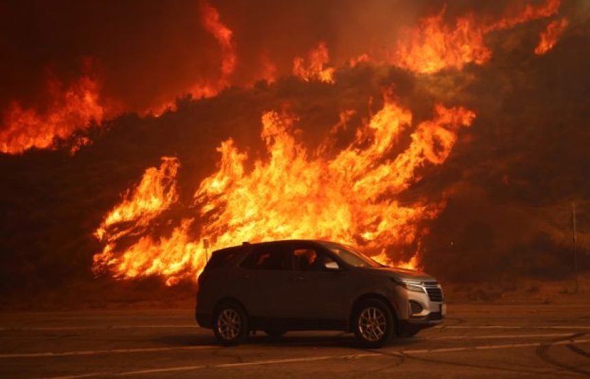 New wildfire near Los Angeles explodes to 9,400 acres, forces evacuations - SUCH TV