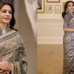 Nita Ambani stuns in exquisite Jamewar saree at Trump's Dinner