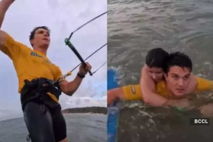 Olympic kite surfer turns hero! Bruno Lobo saves drowning woman at sea