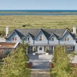 Image may contain Outdoors Architecture Building Housing Plant House Aerial View and Driveway