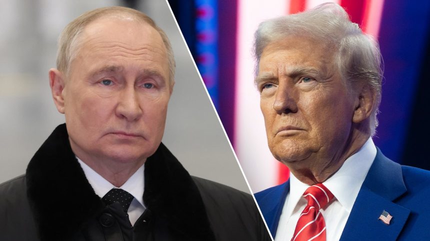 Russian President Vladimir Putin (Left), US President Donald Trump (RIght)