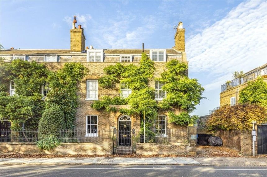 Image may contain Architecture Building Housing House Manor and Row House