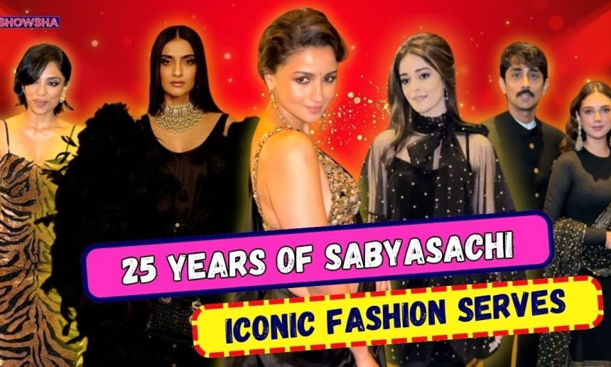 Sabyasachi’s 25th Anniversary: Alia Bhatt, Sonam Kapoor, Ananya & MORE Serve Major Fashion Moments - News18