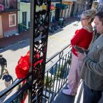 Bourbon Street revelers