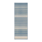 Coastal Linear Stripe Slate Rug