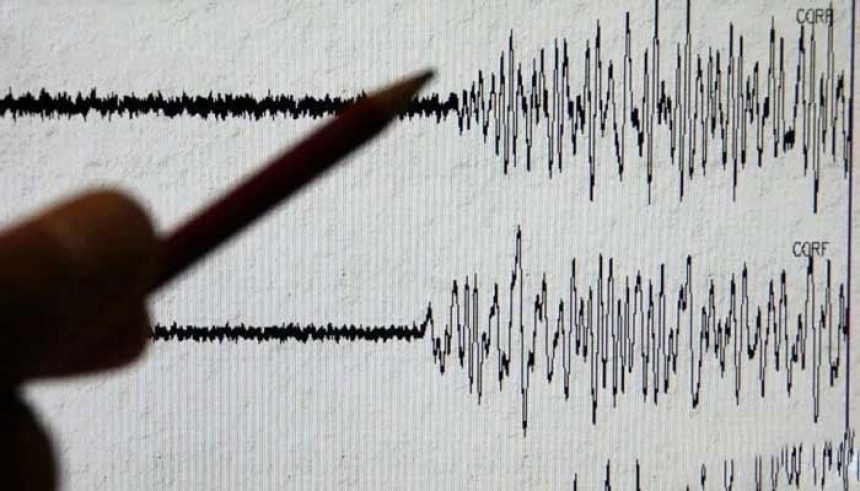 A Richter scale graph measuring earthquake. — AFP/File