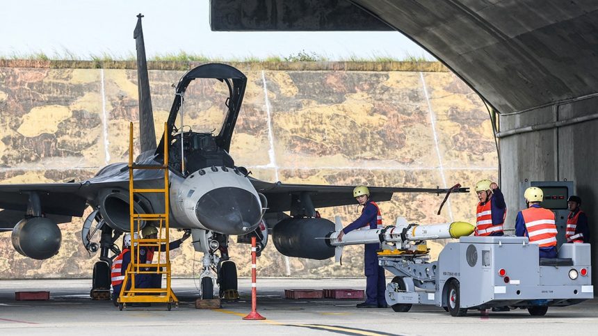 Missile mounted onto Indigenous Defense Fighter aircraft