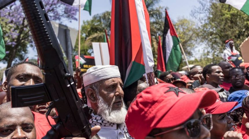 Anti-Israel protest in South Africa