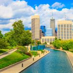 Indianapolis skyline Indiana