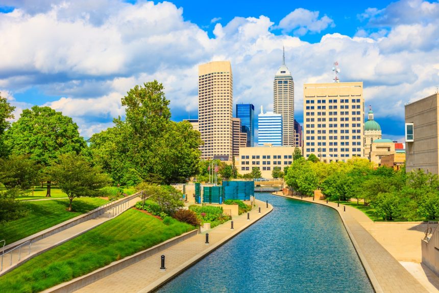 Indianapolis skyline Indiana