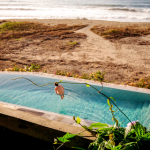 Pool overlooking the ocean