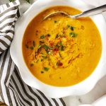 Red lentil soup