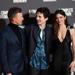 Timothée Chalamet and Monica Barbaro go gothic in silky black ensembles at London premiere