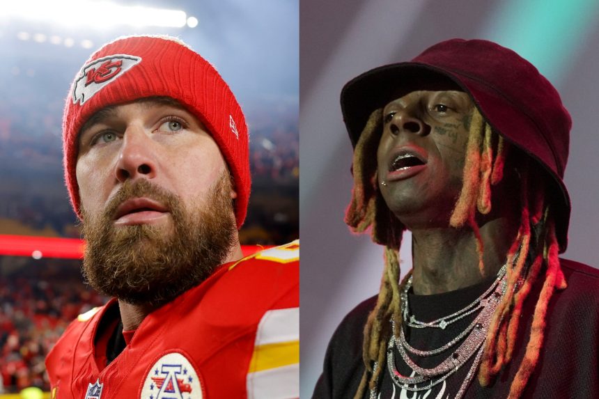 Lil Wayne (right) accused the Kansas City Chiefs of cheating