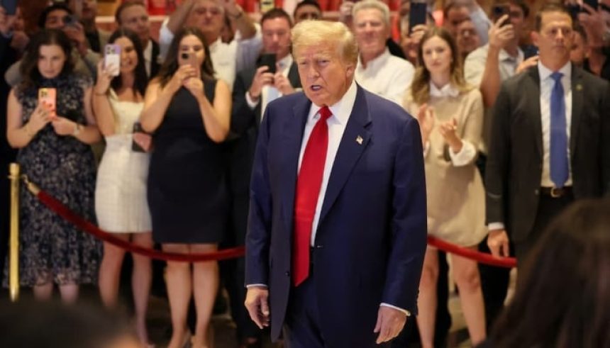 Former US President Donald Trump at Trump Tower, New York City, US, May 31, 2024. — Reuters