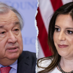 United Nations Secretary General António Guterres and Rep. Elise Stefanik, R-NY.