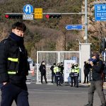 Police officers stand guard near the Government Complex Gwacheon in Gwacheon, South Korea, January 3, 2025. — Reuters