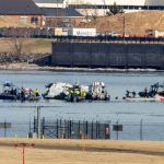 Search efforts in DC after a collision between an American Airlines jet and a U.S. Black Hawk helicopter