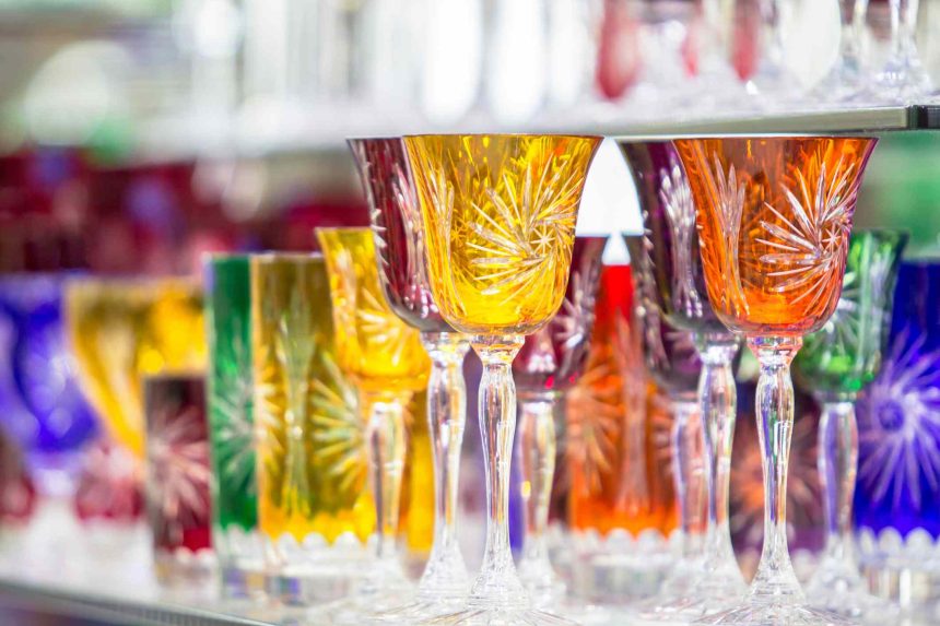 What Exactly Is Bohemia Cut Crystal? All About The Colorful Antique Glassware