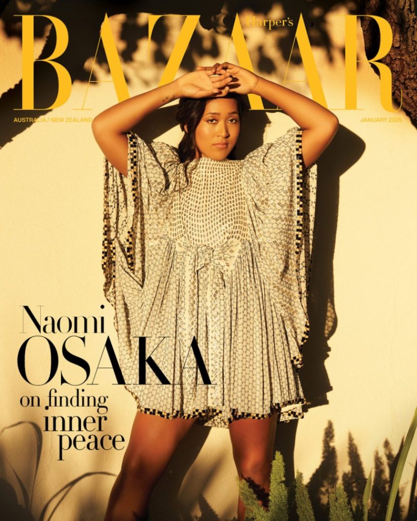 Harper’s Bazaar Australia & New Zealand January 2025 : Naomi Osaka by John Russo