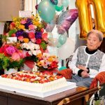 Tomiko Itooka celebrates her 116th birthday. — AFP/File